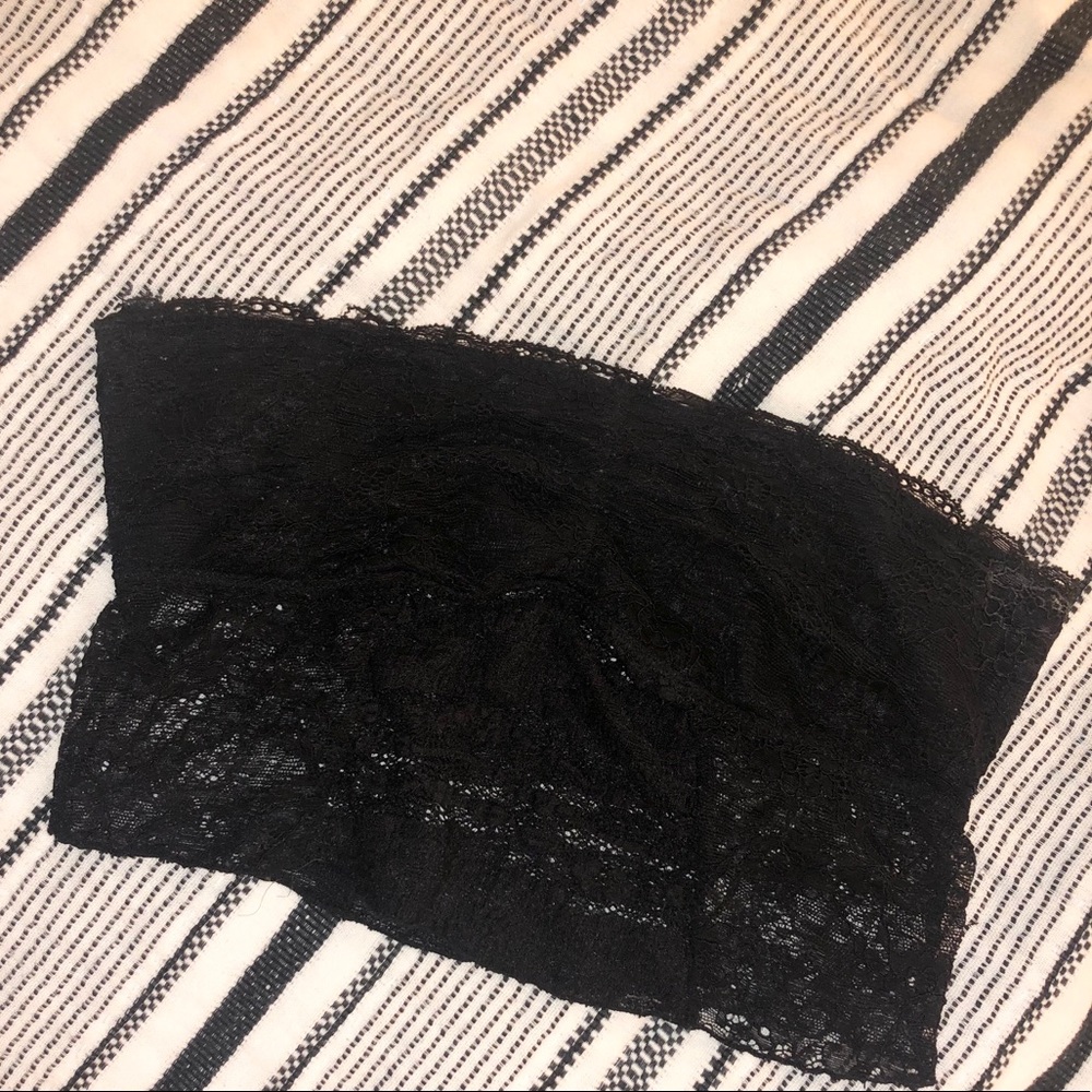 Free People Black Bandeau